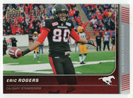 Eric Rogers - Calgary Stampeders (CFL Football Card) 2015 Upper Deck # 81 Mint