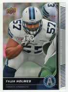 Tyler Holmes - Toronto Argonauts (CFL Football Card) 2015 Upper Deck # 91 Mint