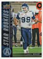 Daryl Waud - Toronto Argonauts - Star Rookies (CFL Football Card) 2015 Upper Deck # 190 Mint