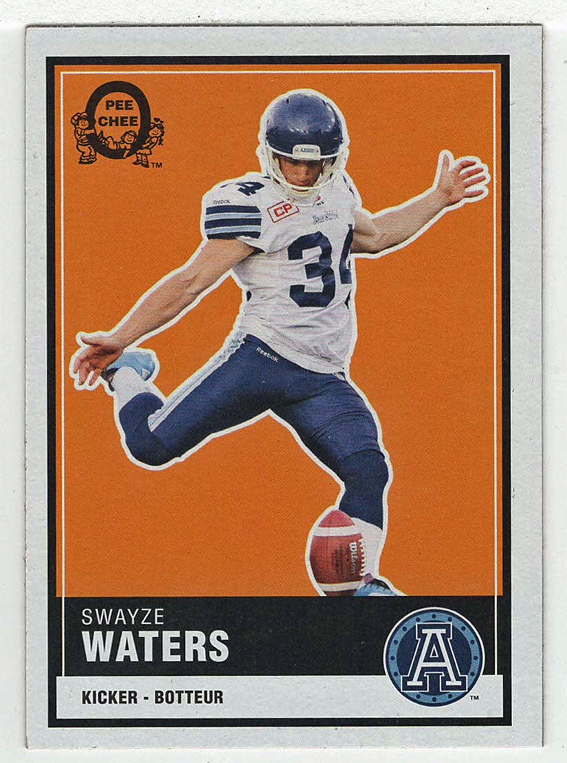 Swayze Waters - Toronto Argonauts - O-Pee-Chee Retro - CFL Football Card) 2015 Upper Deck # 24 Mint