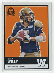 Drew Willy - Winnipeg Blue Bombers - O-Pee-Chee Retro - CFL Football Card) 2015 Upper Deck # 36 Mint