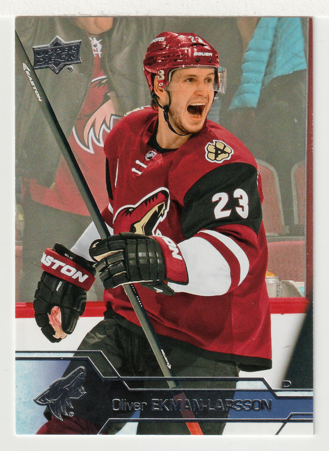 Oliver Ekman-Larsson - Arizona Coyotes (NHL Hockey Card) 2016-17 Upper Deck # 13 Mint