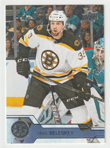Matt Beleskey - Boston Bruins (NHL Hockey Card) 2016-17 Upper Deck # 18 Mint
