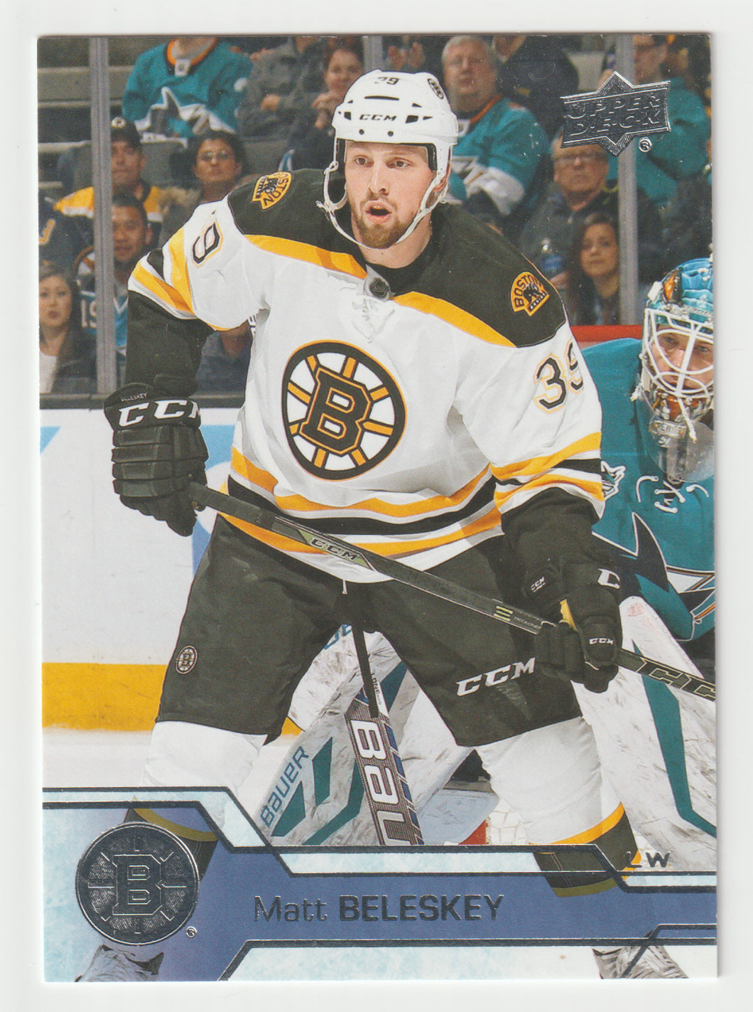 Matt Beleskey - Boston Bruins (NHL Hockey Card) 2016-17 Upper Deck # 18 Mint