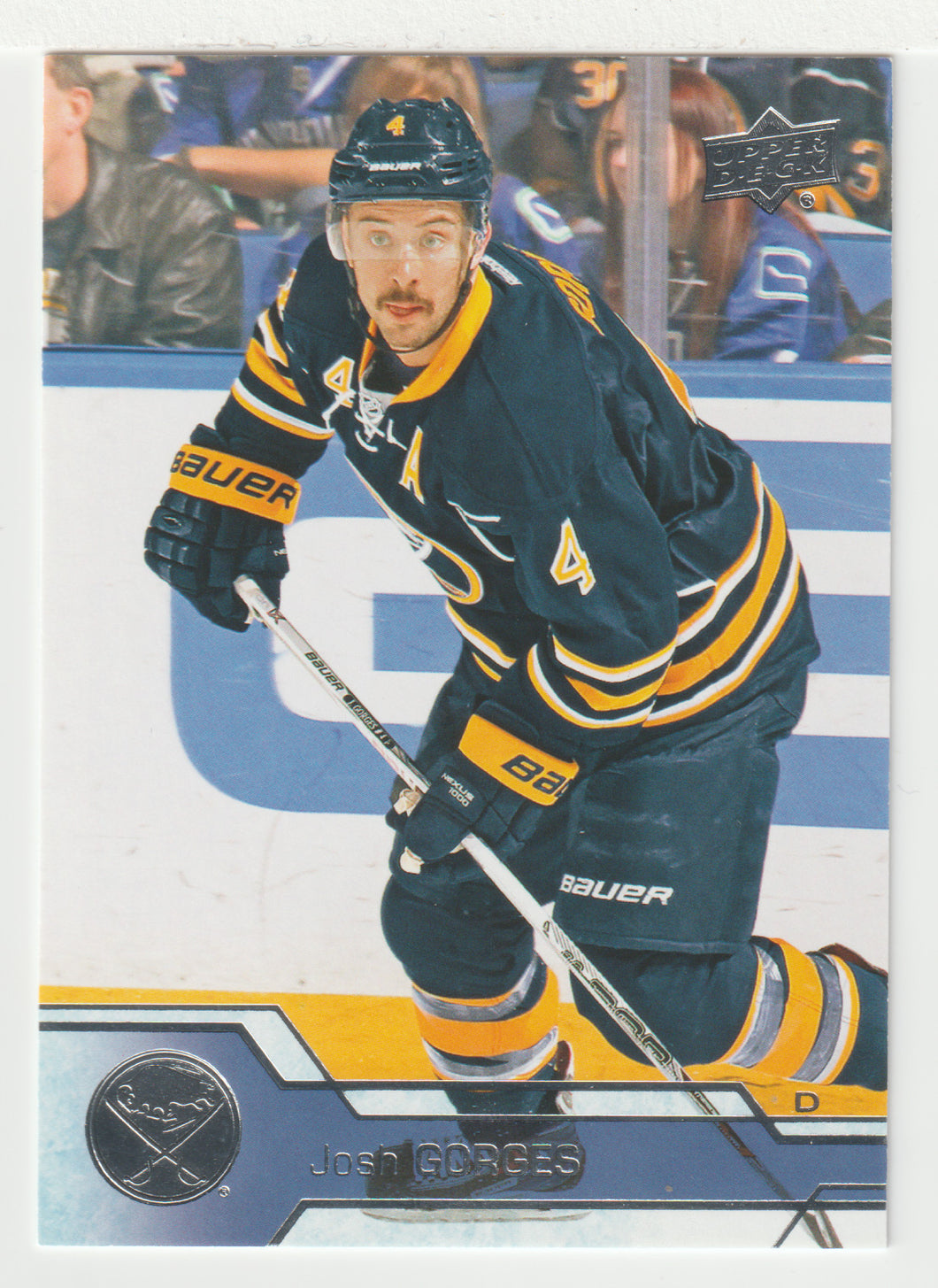 Josh Gorges - Buffalo Sabres (NHL Hockey Card) 2016-17 Upper Deck # 21 Mint