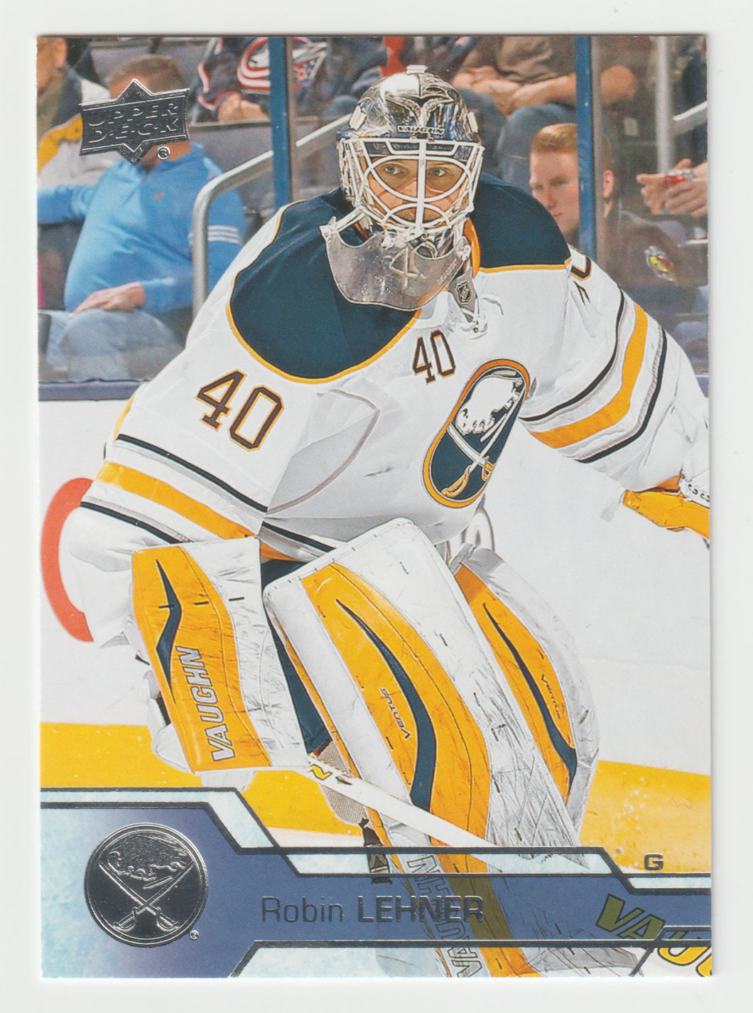 Robin Lehner - Buffalo Sabres (NHL Hockey Card) 2016-17 Upper Deck # 23 Mint