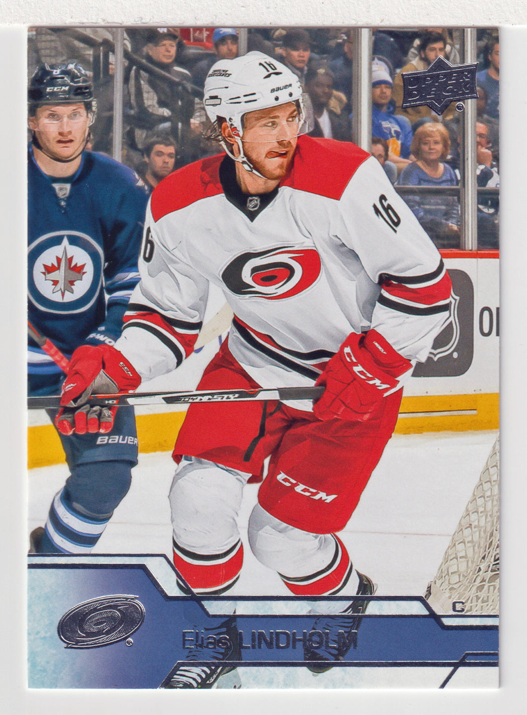 Elias Lindholm - Carolina Hurricanes (NHL Hockey Card) 2016-17 Upper Deck # 35 Mint