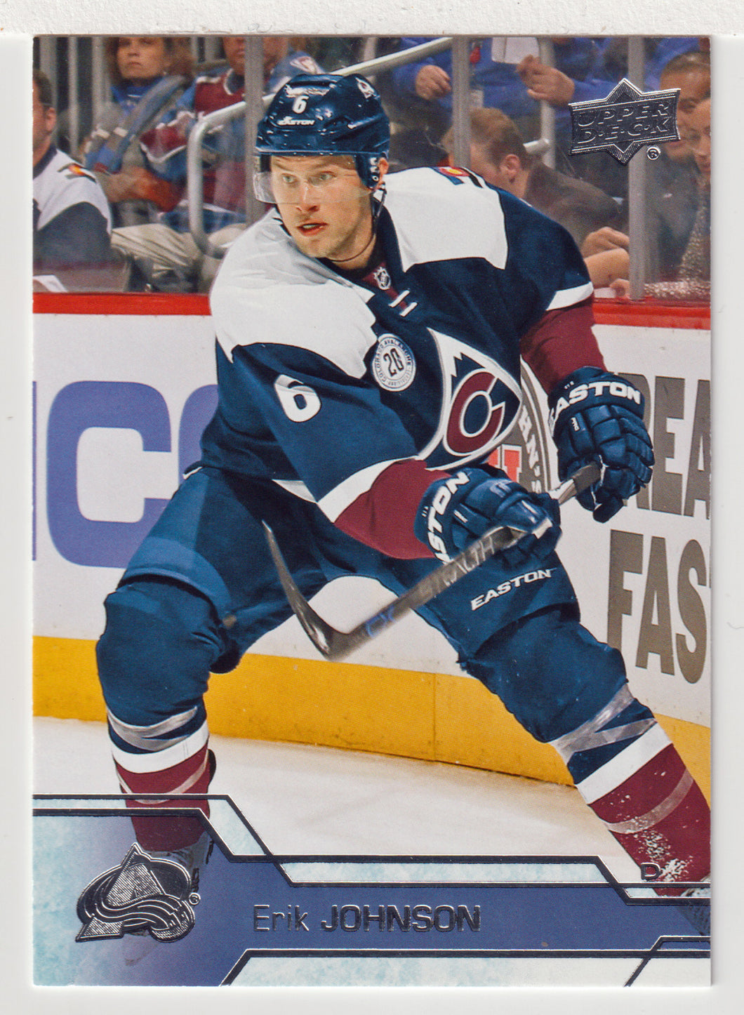 Erik Johnson - Colorado Avalanche (NHL Hockey Card) 2016-17 Upper Deck # 47 Mint