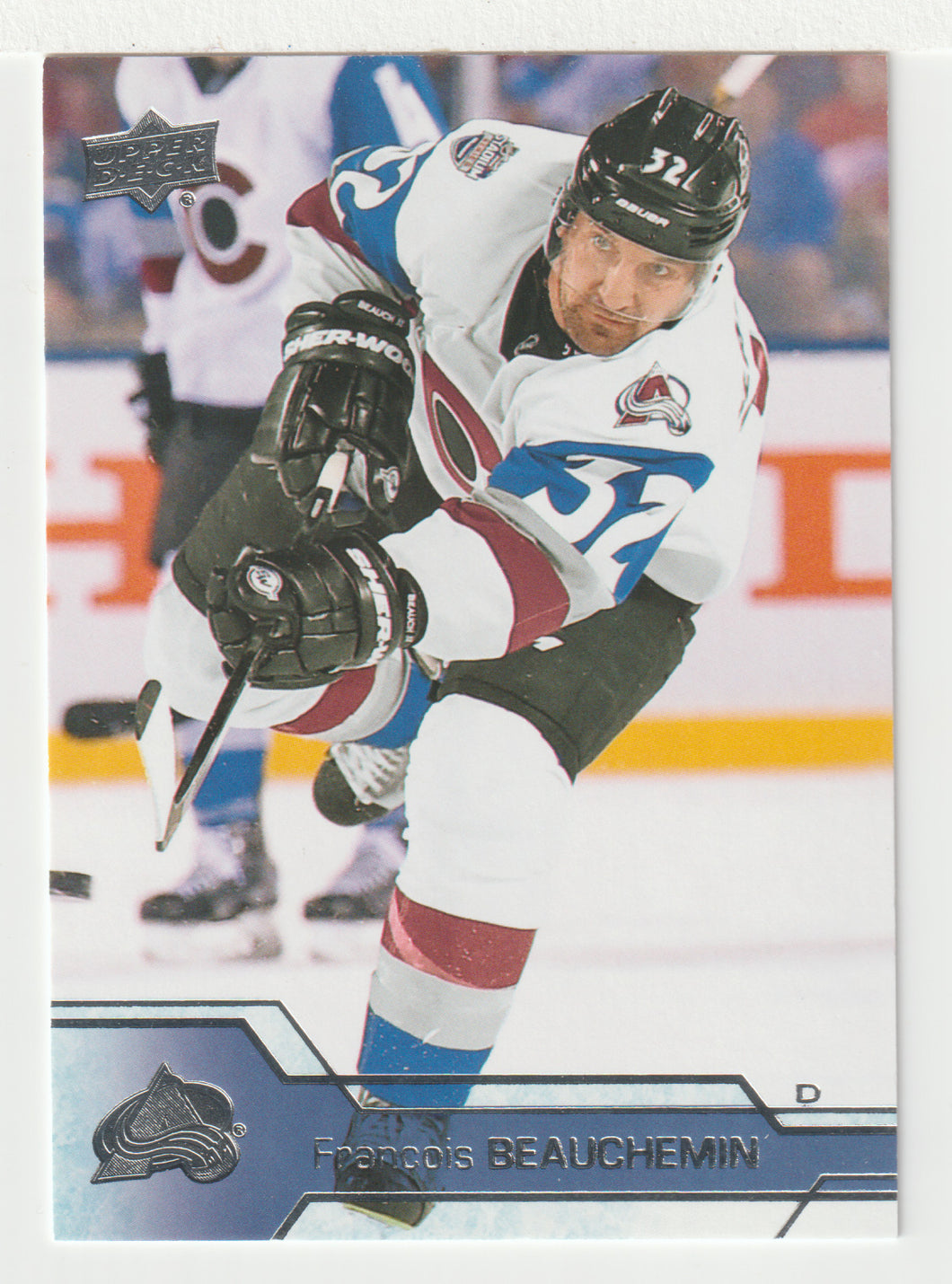 Francois Beauchemin - Colorado Avalanche (NHL Hockey Card) 2016-17 Upper Deck # 48 Mint