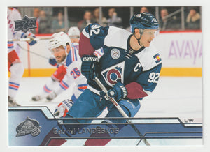Gabriel Landeskog - Colorado Avalanche (NHL Hockey Card) 2016-17 Upper Deck # 49 Mint