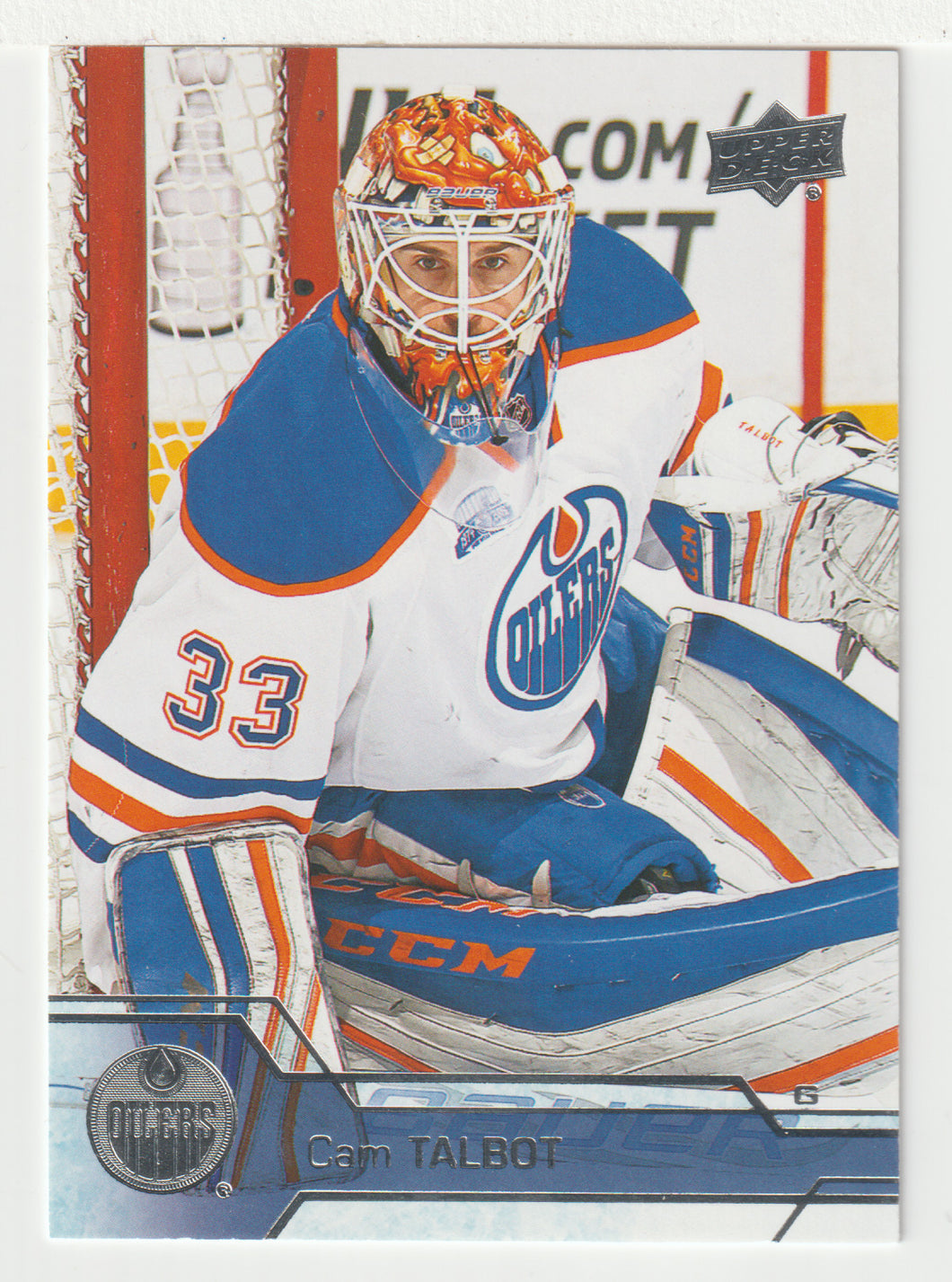 Cam Talbot - Edmonton Oilers (NHL Hockey Card) 2016-17 Upper Deck # 74 Mint