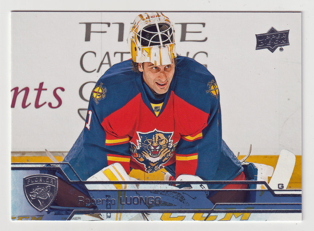 Roberto Luongo - Florida Panthers (NHL Hockey Card) 2016-17 Upper Deck # 83 Mint