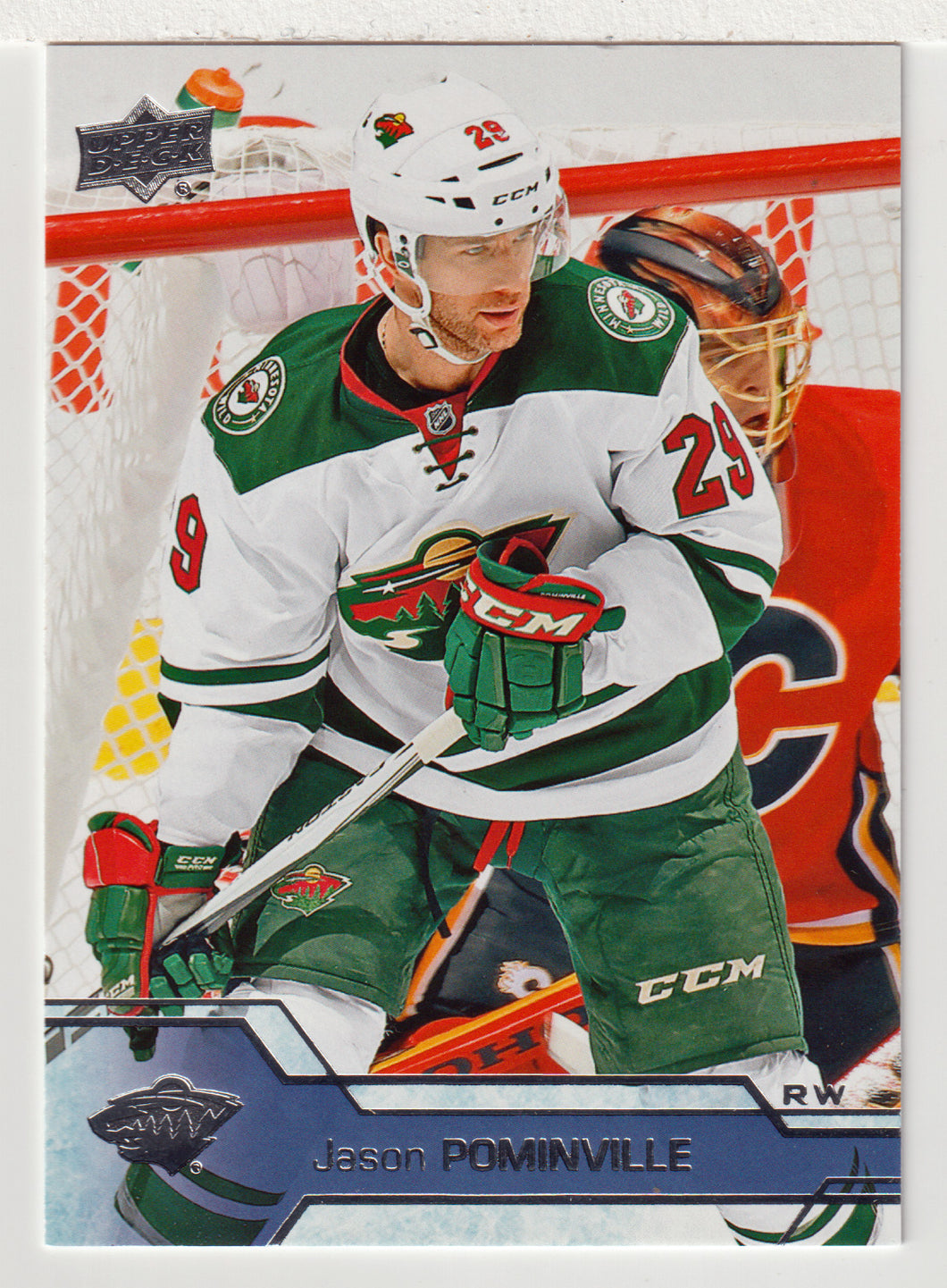 Jason Pominville - Minnesota Wild (NHL Hockey Card) 2016-17 Upper Deck # 95 Mint