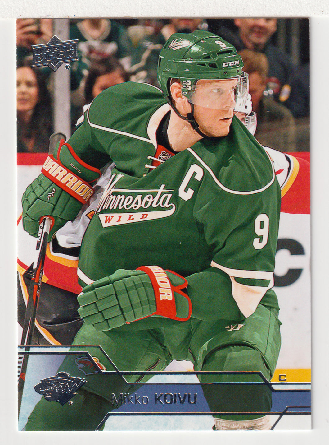 Mikko Koivu - Minnesota Wild (NHL Hockey Card) 2016-17 Upper Deck # 96 Mint