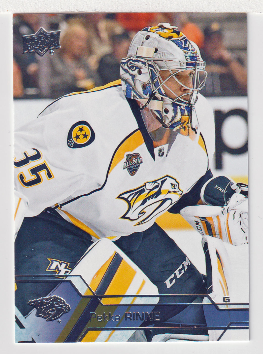 Pekka Rinne - Nashville Predators (NHL Hockey Card) 2016-17 Upper Deck # 109 Mint