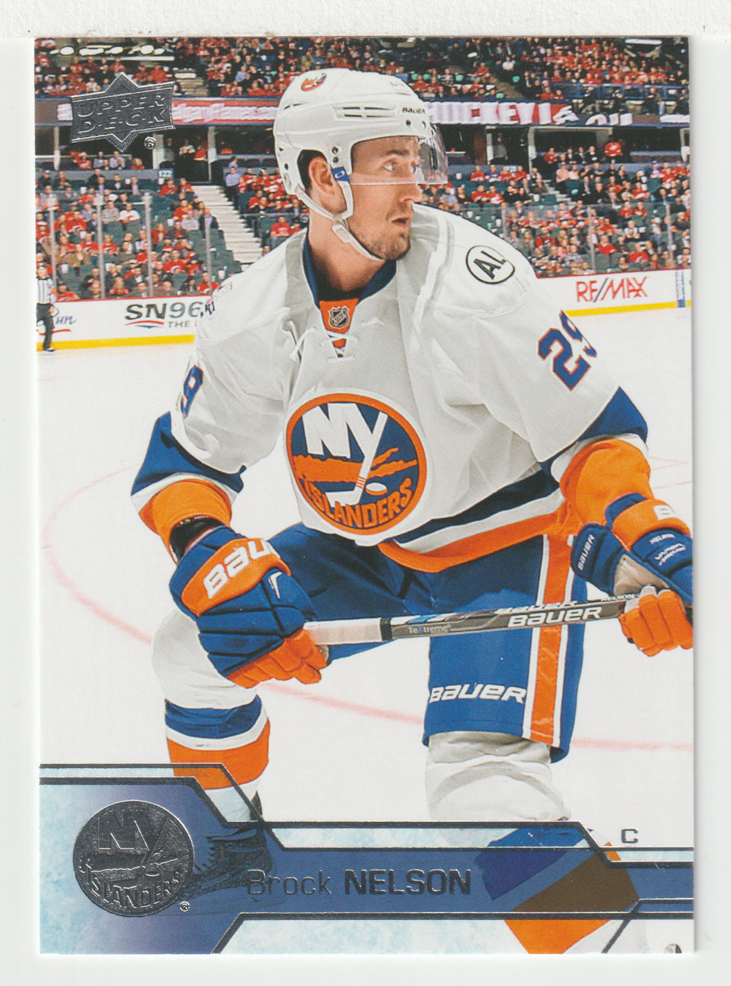 Brock Nelson - New York Islanders (NHL Hockey Card) 2016-17 Upper Deck # 118 Mint