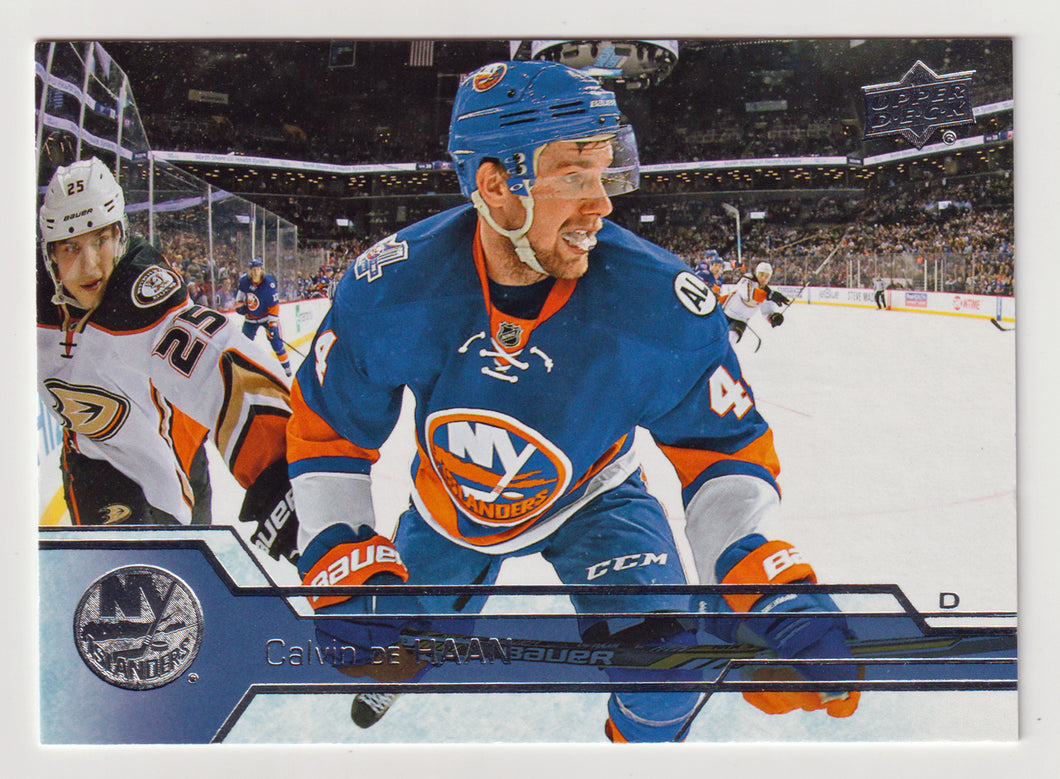 Calvin de Haan - New York Islanders (NHL Hockey Card) 2016-17 Upper Deck # 119 Mint
