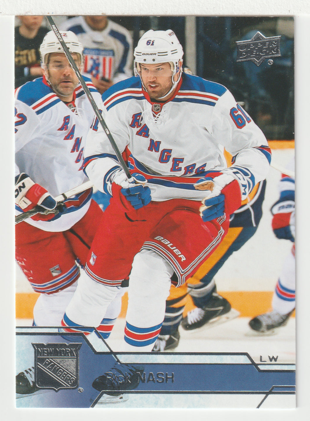 Rick Nash - New York Rangers (NHL Hockey Card) 2016-17 Upper Deck # 128 Mint