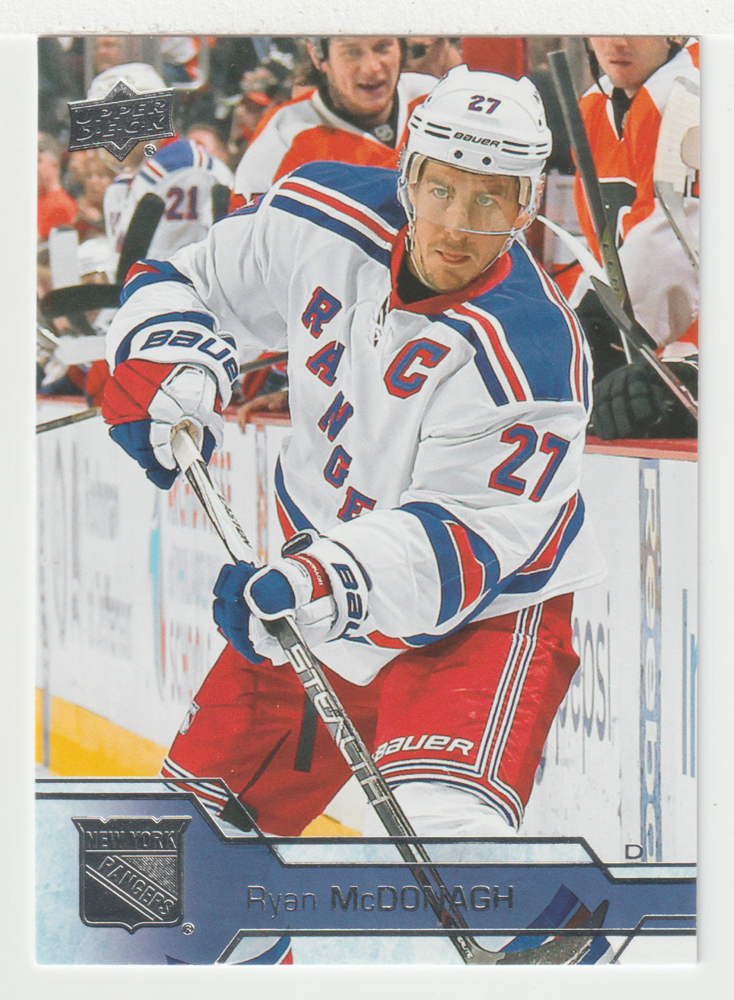 Ryan McDonagh - New York Rangers (NHL Hockey Card) 2016-17 Upper Deck # 129 Mint