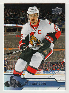 Erik Karlsson - Ottawa Senators (NHL Hockey Card) 2016-17 Upper Deck # 133 Mint