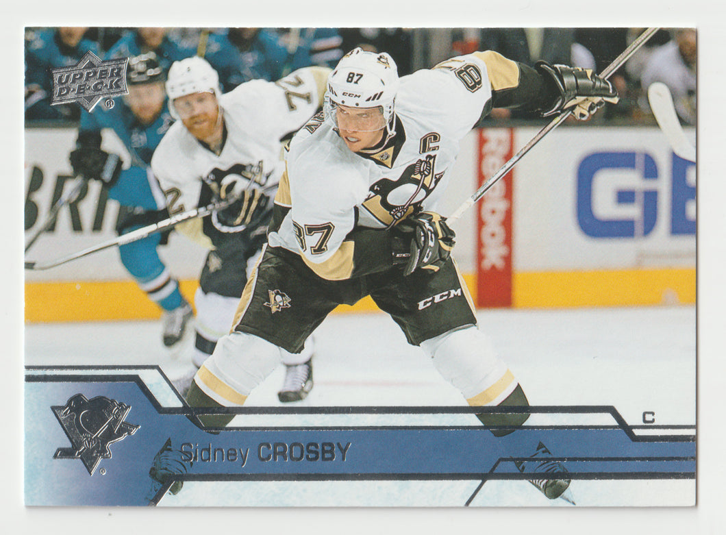 Sidney Crosby - Pittsburgh Penguins (NHL Hockey Card) 2016-17 Upper Deck # 146 Mint