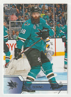 Brent Burns - San Jose Sharks (NHL Hockey Card) 2016-17 Upper Deck # 148 Mint