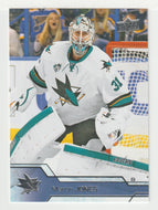 Martin Jones - San Jose Sharks (NHL Hockey Card) 2016-17 Upper Deck # 153 Mint