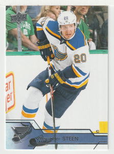 Alexander Steen - St. Louis Blues (NHL Hockey Card) 2016-17 Upper Deck # 156 Mint
