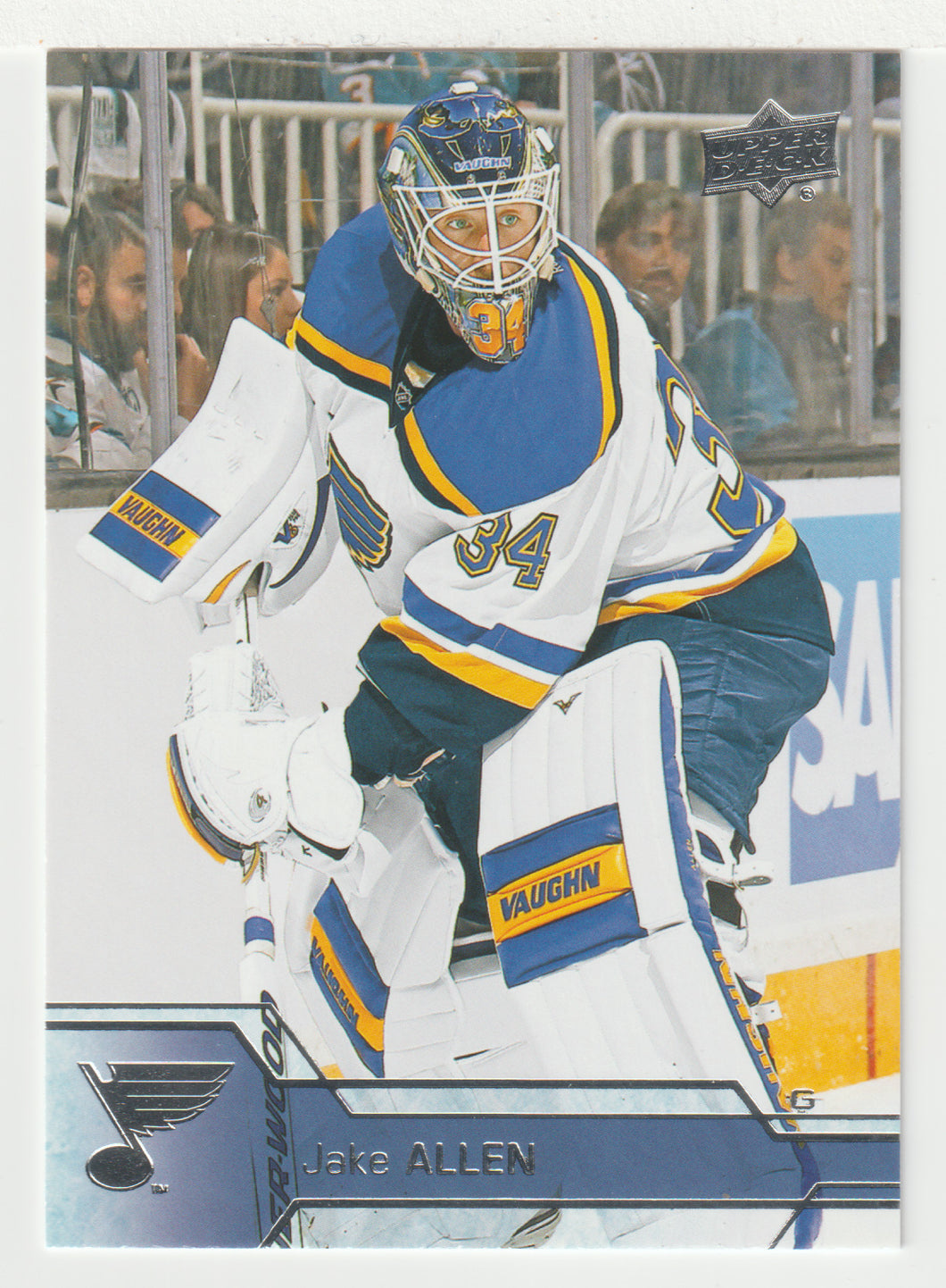 Jake Allen - St. Louis Blues (NHL Hockey Card) 2016-17 Upper Deck # 157 Mint