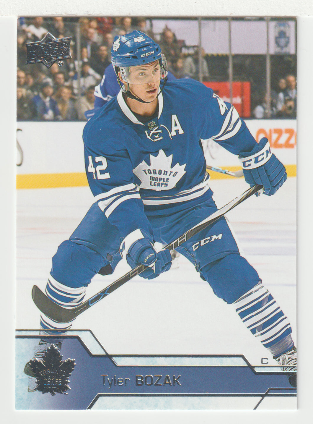Tyler Bozak - Toronto Maple Leafs (NHL Hockey Card) 2016-17 Upper Deck # 175 Mint