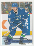 Jannik Hansen - Vancouver Canucks (NHL Hockey Card) 2016-17 Upper Deck # 182 Mint