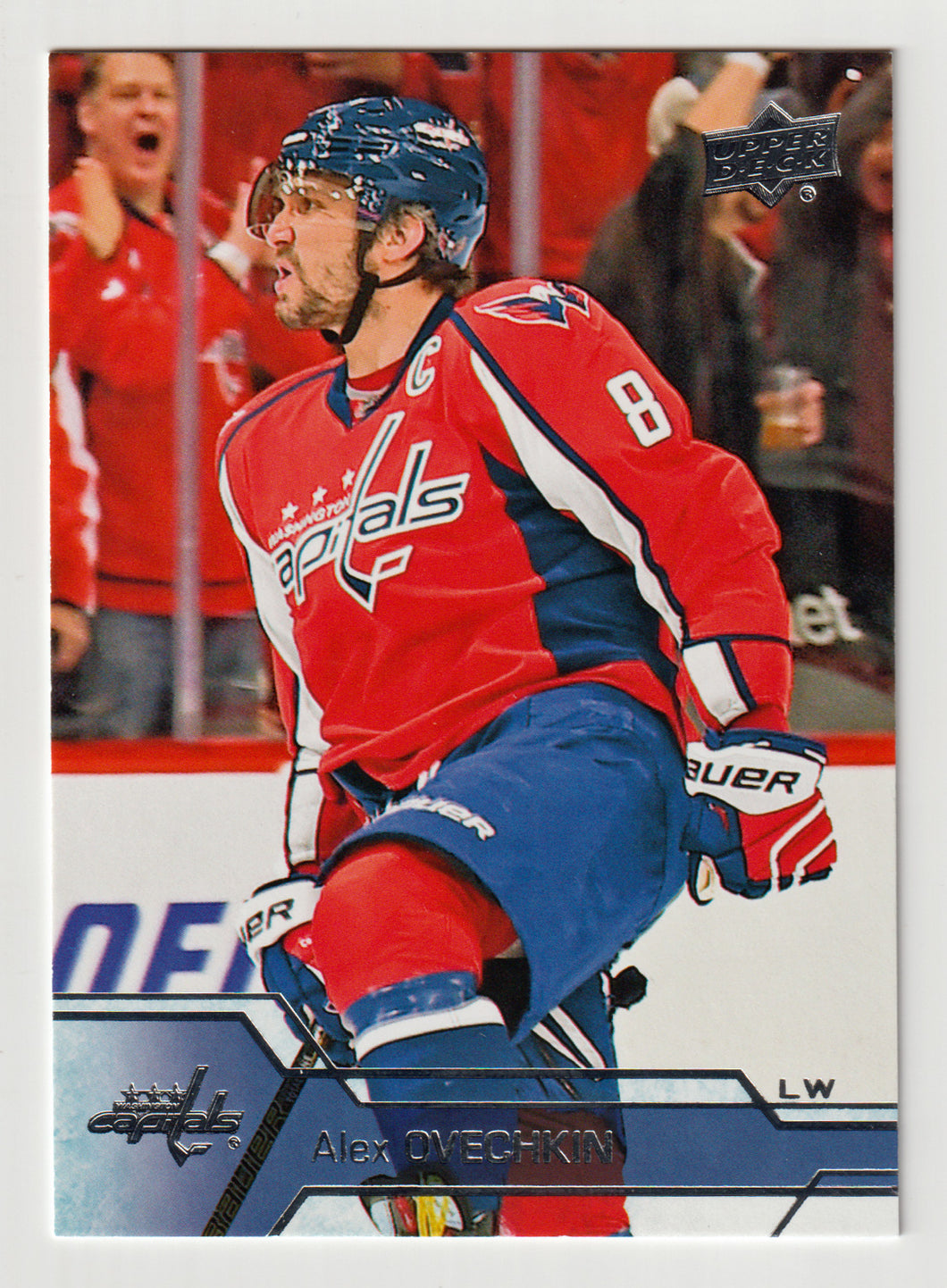 Alexander Ovechkin - Washington Capitals (NHL Hockey Card) 2016-17 Upper Deck # 184 Mint