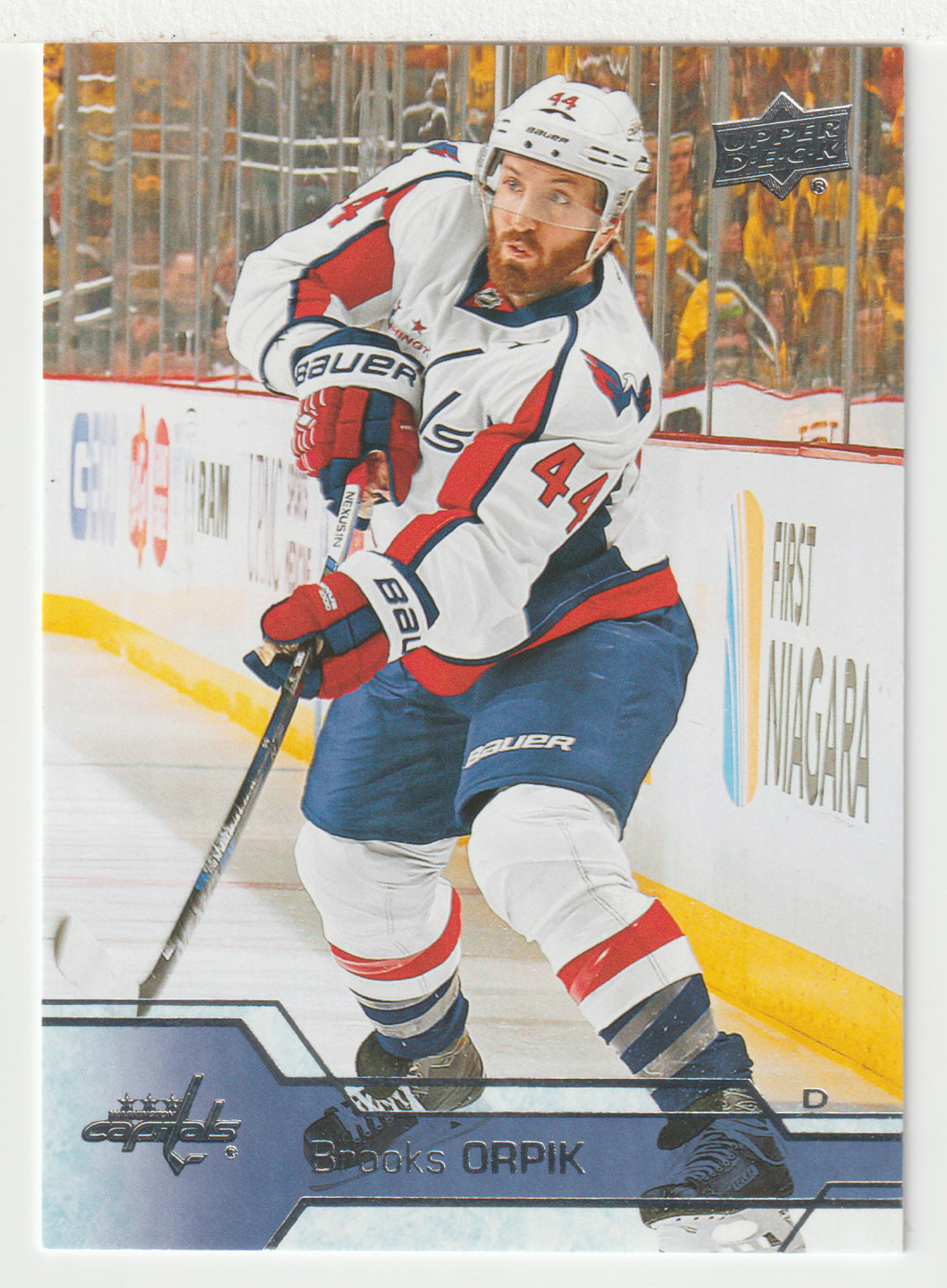 Brooks Orpik - Washington Capitals (NHL Hockey Card) 2016-17 Upper Deck # 186 Mint