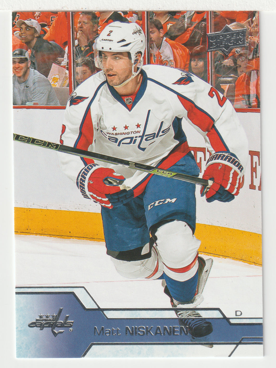 Matt Niskanen - Washington Capitals (NHL Hockey Card) 2016-17 Upper Deck # 190 Mint