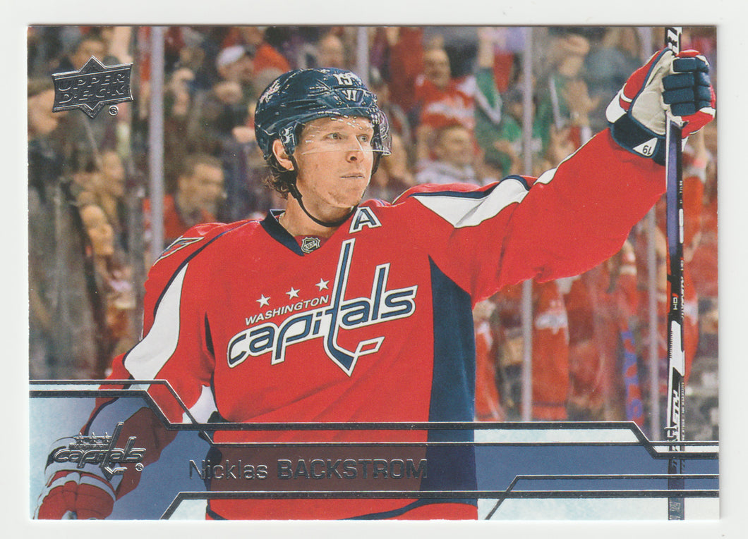 Nicklas Backstrom - Washington Capitals (NHL Hockey Card) 2016-17 Upper Deck # 191 Mint