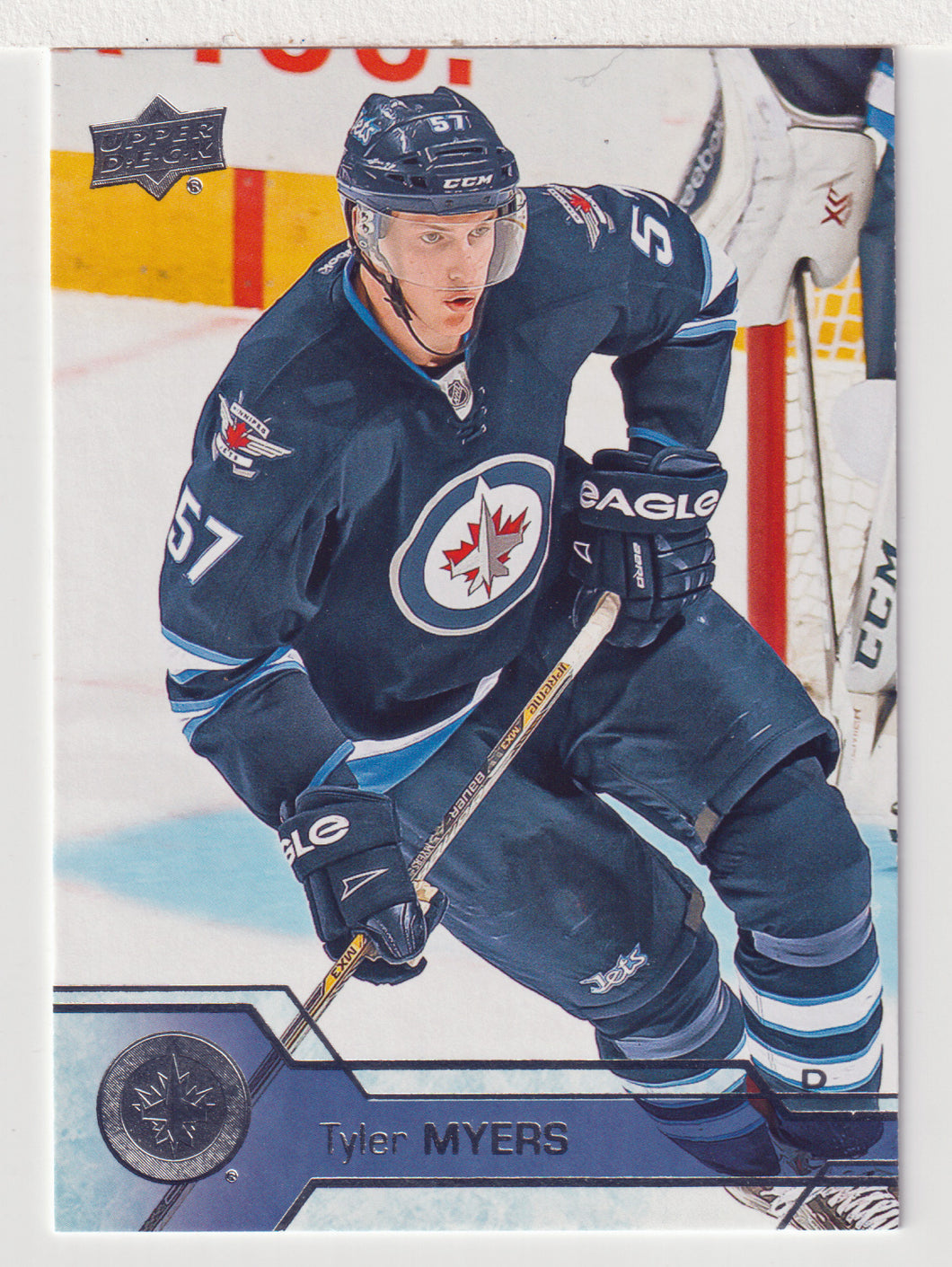 Tyler Myers - Winnipeg Jets (NHL Hockey Card) 2016-17 Upper Deck # 198 Mint