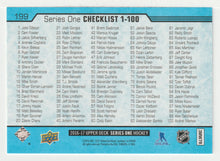 Load image into Gallery viewer, Checklist # 1 - Sidney Crosby - Joe Pavelski (NHL Hockey Card) 2016-17 Upper Deck # 199 Mint
