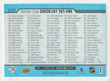 Load image into Gallery viewer, Checklist # 2 - David Krejci - Alex Galchenyuk (NHL Hockey Card) 2016-17 Upper Deck # 200 Mint
