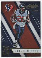 Lamar Miller - Houston Texans (NFL Football Card) 2016 Panini Absolute # 12 Mint