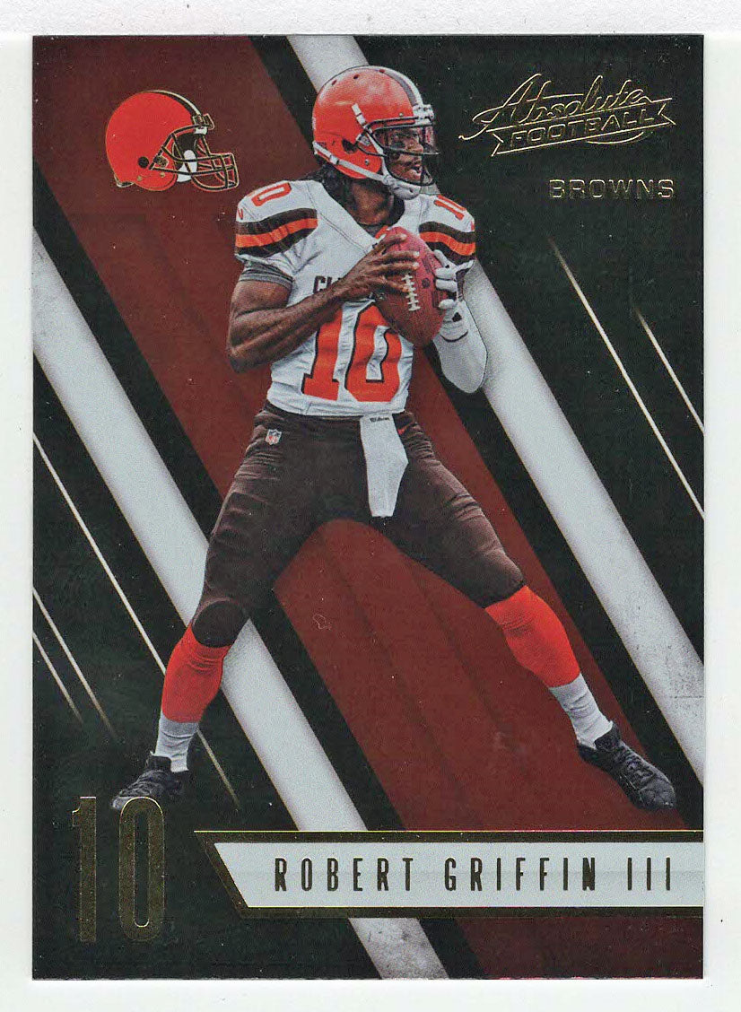 Robert Griffin III - Cleveland Browns (NFL Football Card) 2016 Panini Absolute # 18 Mint