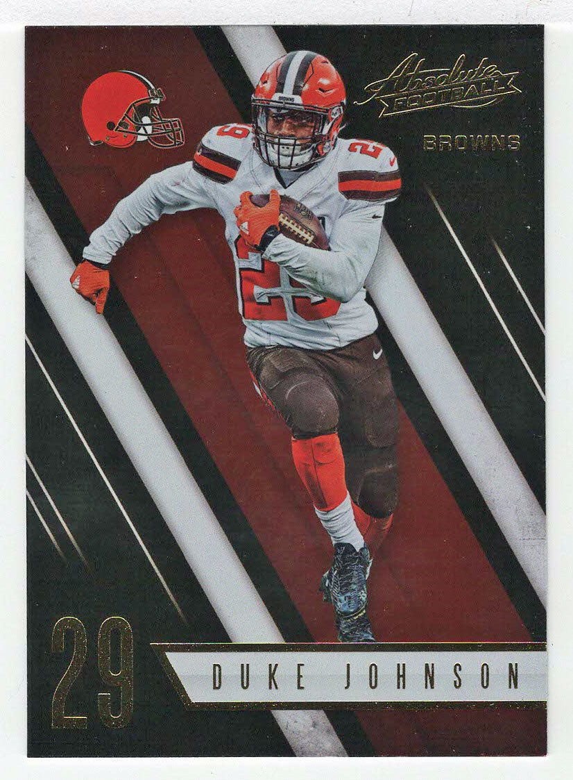 Duke Johnson - Cleveland Browns (NFL Football Card) 2016 Panini Absolute # 19 Mint