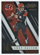 Andy Dalton - Cincinnati Bengals (NFL Football Card) 2016 Panini Absolute # 21 Mint