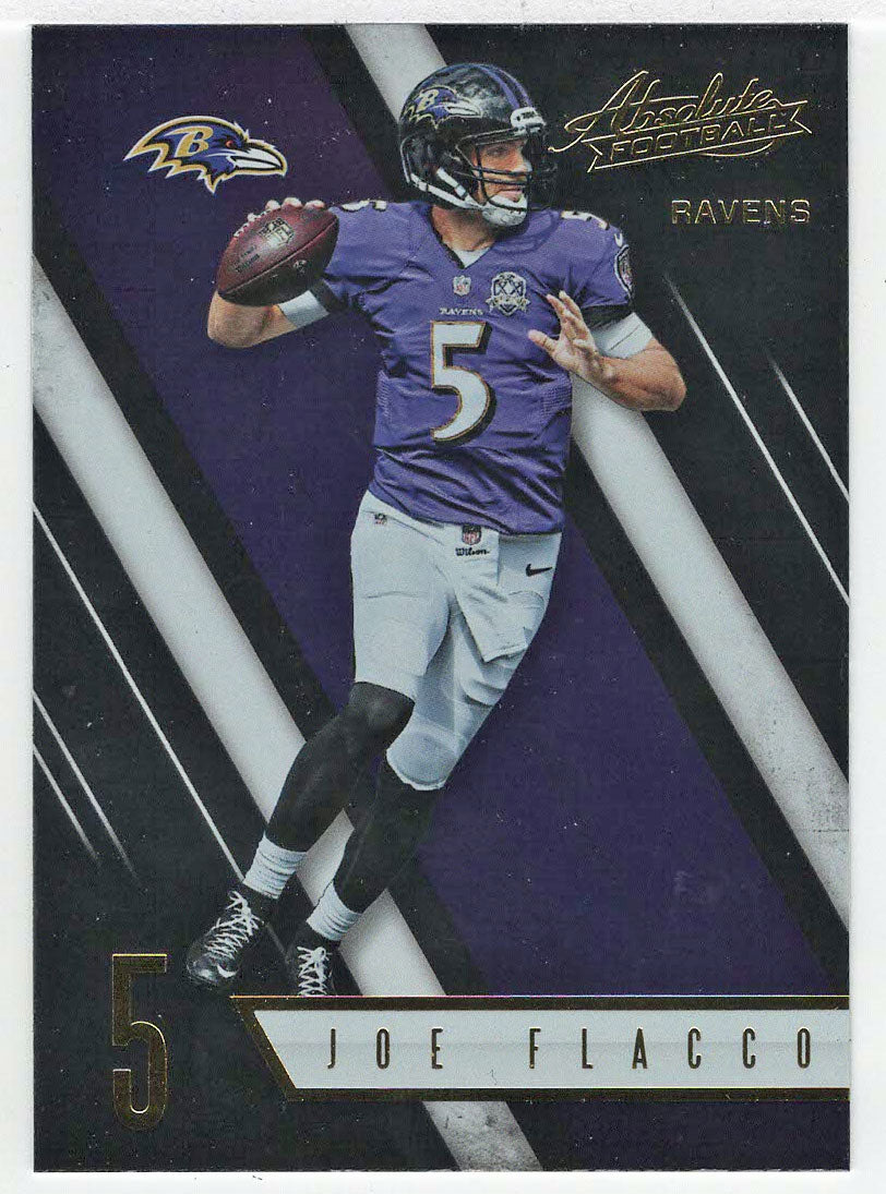 Joe Flacco - Baltimore Ravens (NFL Football Card) 2016 Panini Absolute # 24 Mint