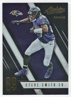 Steve Smith Sr. - Baltimore Ravens (NFL Football Card) 2016 Panini Absolute # 26 Mint