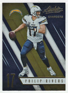 Philip Rivers - San Diego Chargers (NFL Football Card) 2016 Panini Absolute # 27 Mint