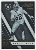 Khalil Mack - Oakland Raiders (NFL Football Card) 2016 Panini Absolute # 32 Mint