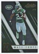 Matt Forte - New York Jets (NFL Football Card) 2016 Panini Absolute # 40 Mint