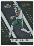 Brandon Marshall - New York Jets (NFL Football Card) 2016 Panini Absolute # 41 Mint