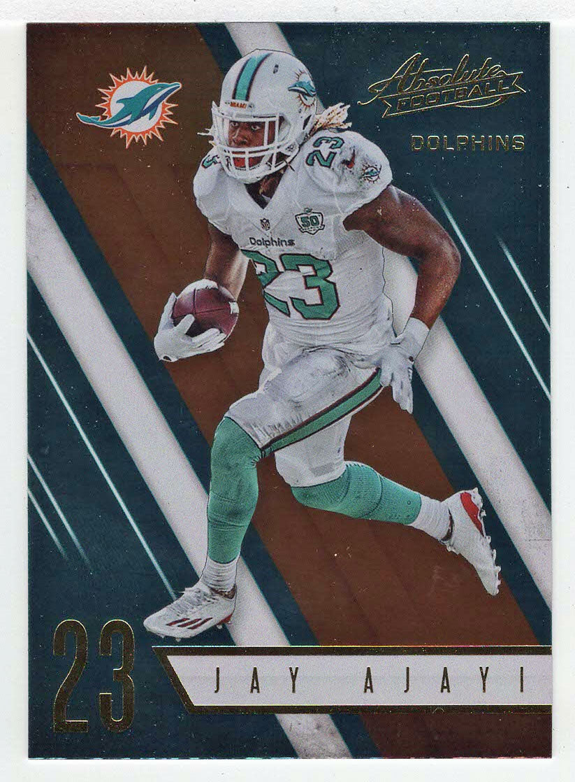 Jay Ajayi - Miami Dolphins (NFL Football Card) 2016 Panini Absolute # 46 Mint