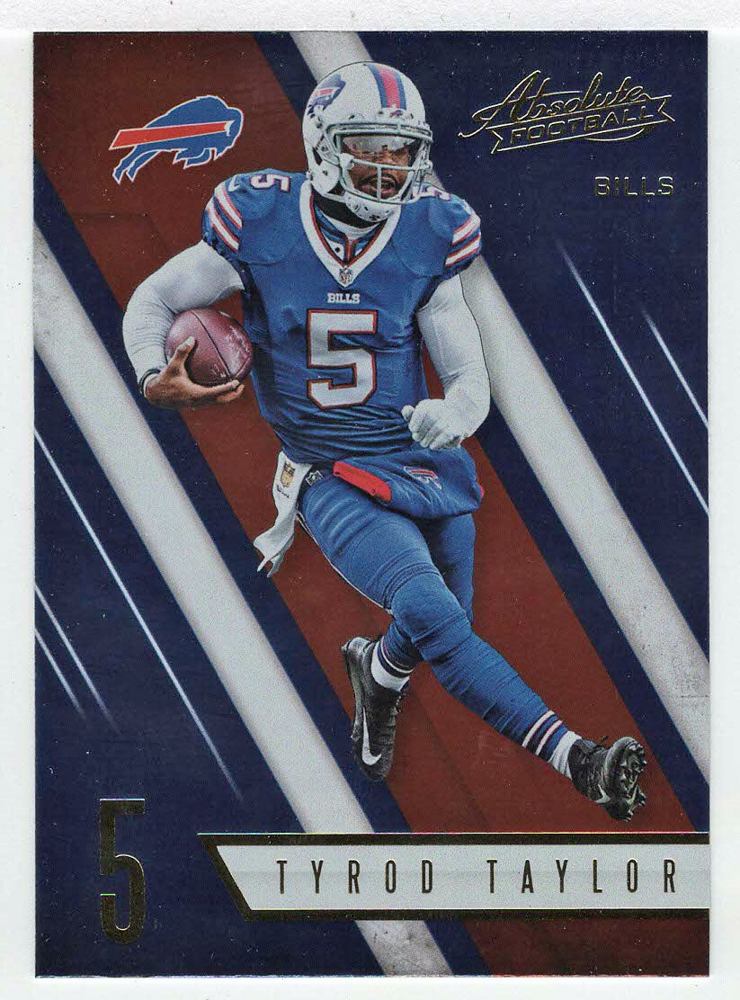 Tyrod Taylor - Buffalo Bills (NFL Football Card) 2016 Panini Absolute # 48 Mint